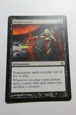 MTG Blood Funnel x1- -Ravnica: City of Guilds-Lightly Played - Image 1