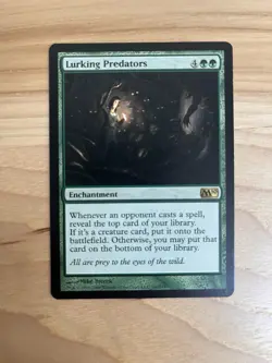 Lurking Predators Core Set 2010 (M10) English Magic The Gathering MTG Ships Fast - Image 1