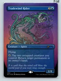 MTG Tradewind Rider Foil R Secret Lair Countdown Kit 1997 NM - Image 1