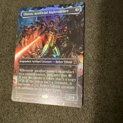 Ultron, Artificial Malevolence - Borderless Foil - MTG Marvel Super #344 - Image 3