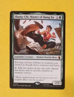 Marvel MtG, Shang-Chi, Master of Kung Fu MSH 0187 Mythic - Image 1