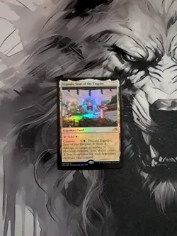 Eiganjo, Seat of the Empire Kamigawa: Neon Dynasty Foil NM - Image 1