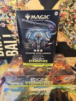 Mtg Eoe Play Booster Box, 1 Commander deck counter intelligence - Image 1