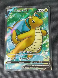 Pokemon Company Dragonite V 076/078 Pokemon GO Ultra Rare Full Art Holo ENG - Image 1