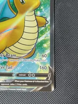 Pokemon Company Dragonite V 076/078 Pokemon GO Ultra Rare Full Art Holo ENG - Image 4