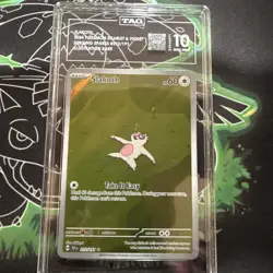 2024 Pokemon SV Surging Sparks 212/191 Slakoth Illustration Rare TAG 10 - Image 1
