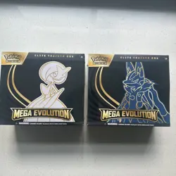 Mega Evolution Elite Trainer Box ETB Lucario & Gardevoir -Sealed Lot Of 2. - Image 1