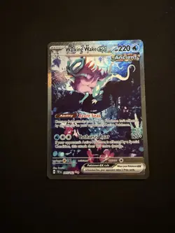 Pokemon TCG Walking Wake EX 205/162 Temporal Forces - Image 1