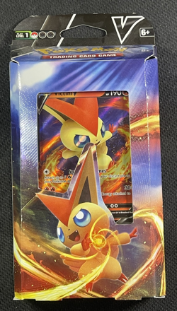 Pokemon Cards Victini V Battle Theme Deck Evolutions SWSH Sealed - Image 1