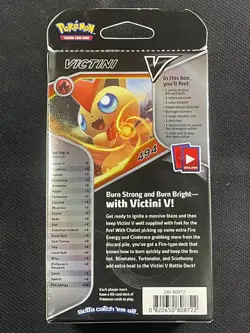 Pokemon Cards Victini V Battle Theme Deck Evolutions SWSH Sealed - Image 2