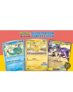 Pokemon TCG Japanese Illustration Contest 2024 - 3 Cards NMT - Image 3