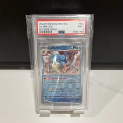 PSA 9 Pokemon 151 Gyarados Reverse Holo 130/165 English - Image 1
