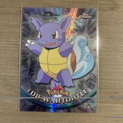 Wartortle Topps Chrome Pokemon Spectra #8 - Image 1