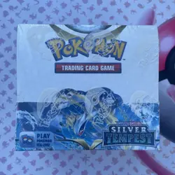 Pokemon TCG Sword & Shield Silver Tempest Booster Box 36 Packs Sealed - Image 1