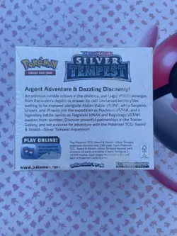Pokemon TCG Sword & Shield Silver Tempest Booster Box 36 Packs Sealed - Image 2