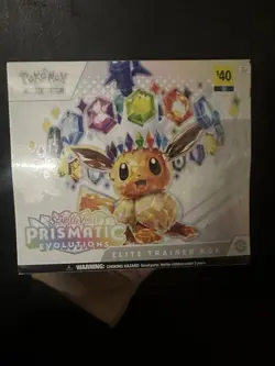 Pokemon Prismatic Evolutions ETB Elite Trainer Box Sealed - Image 1