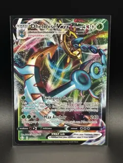 2021 Pokemon Shining Fates - 10/72 Dhelmise VMAX Holo - NM - Image 1