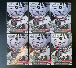 Pokemon TCG: White Flare Booster Bundle - Lot of 6 - New / Factory Sealed Cards - Image 1