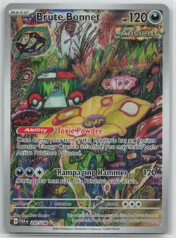 Brute Bonnet 207/182 SV04: Paradox Rift Pokemon NM English - Image 1