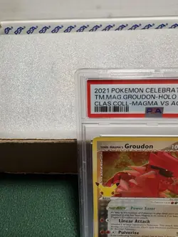 Pokemon TCG: Team Magma's Groudon #9/95 Celebrations Classic Holo, PSA 10 GEM MT - Image 2