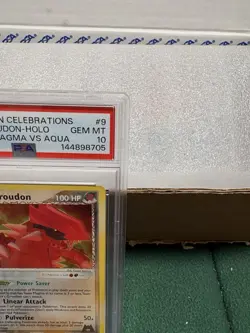 Pokemon TCG: Team Magma's Groudon #9/95 Celebrations Classic Holo, PSA 10 GEM MT - Image 3
