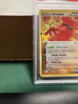 Pokemon TCG: Team Magma's Groudon #9/95 Celebrations Classic Holo, PSA 10 GEM MT - Image 5