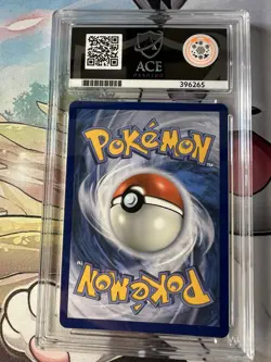 ACE 10 Pokemon Destined Rivals Team Rocket's Nidoking EX 216/182 Matching Label - Image 2