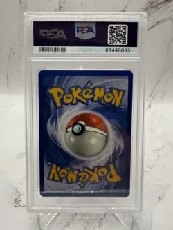 1999 POKEMON FOSSIL #47 GEODUDE PSA 9 - Image 2