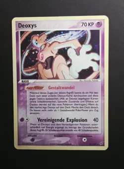 Deoxys 16/107 Holo Rare EX Deoxys German Exclusive Pokemon 2005 LP - Image 1