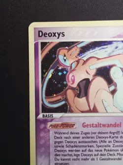 Deoxys 16/107 Holo Rare EX Deoxys German Exclusive Pokemon 2005 LP - Image 3