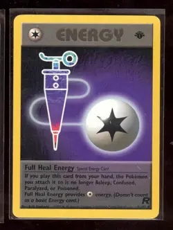 Pokemon FULL HEAL ENERGY 81/82 - 1st Edition Team Rocket - - NEAR MINT/MINT - Image 1