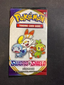 Sword & Shield Fun Booster Pack Pokemon card UK/US Exclusive Mint frm box - Image 1