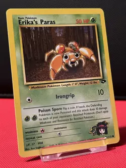 Pokemon TCG Erika's Paras 71/132 - Gym Challenge - Image 1