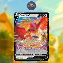 Carte Pokemon Francaise - Ho-Oh V 140/195 - EB12 Tempete Argentee - Image 1