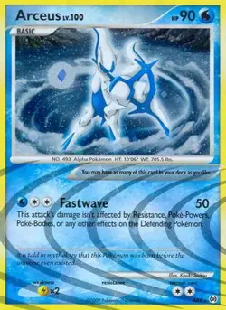 Arceus (AR4) AR4 Holo | MP | Arceus | Pokemon TCG - 2009 - Image 1