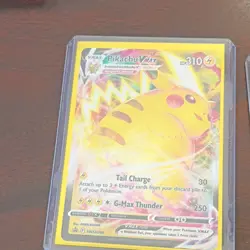 Pokemon TCG Holo Lot 2: Birthday Pikachu 24 Pikachu VMAX SWSH286 - Image 2