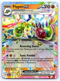 Flygon ex 106/191 Double Rare Surging Sparks Pokemon Near Mint - Image 1