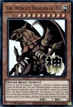 The Winged Dragon of Ra RA05-EN130 Ultra Rare Yu-Gi-Oh Card - Image 1