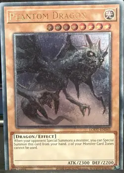 Yugioh! Phantom Dragon Ultimate Rare LODT-EN041 NM English - Image 1