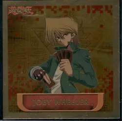 Topps YuGiOh Sticker Collection Joey Wheeler Gold Foil #9 1996 NM - Image 1