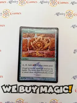 MTG | Gruul Signet | Guildpact | Foil | Moderately Played | English - Image 1