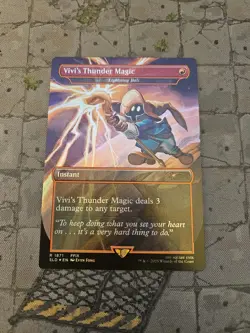 Vivi's Thunder Magic - Lightning Bolt - Foil MTG Final Fantasy Secret Lair EN - Image 1