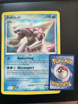 Palkia DP27 Holo Foil 2008 Pokemon Diamond Pearl BlackStar Promo Jumbo Oversize - Image 1