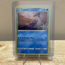Lapras 048/202 Holiday Calendar Snowflake Stamped Holo Pokemon TCG - Image 1