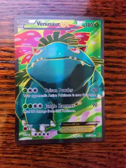 Venusaur EX 141/146 - XY Base Set - Full Art Ultra Rare Holo 2014 Pokemon LP - Image 1