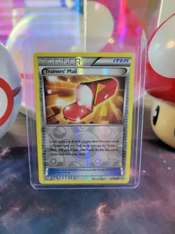 Trainer's Mail 92/108 Pokemon TCG XY Roaring Skies Reverse Holo Uncommon LP - Image 1