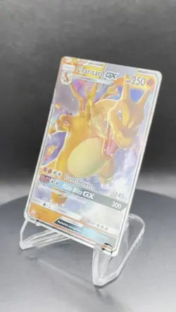 🔥 Pokemon TCG - Charizard GX SM211 - Sun & Moon - Black Star Promo - Holo - LP - Image 2