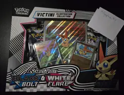 Pokemon TCG Victini Illustration Collection Box New Sealed English - Image 1