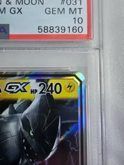 Pikachu & Zekrom GX 031/095 Tag Team Tag Bolt Japanese Pokemon PSA 10 Gem Mint - Image 3