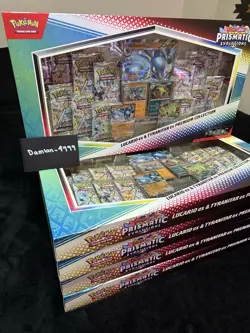 Pokemon TCG Prismatic Evolutions Lucario Ex Premium Collection Box (LOT OF 5) - Image 3